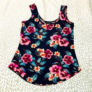 Floral tank top